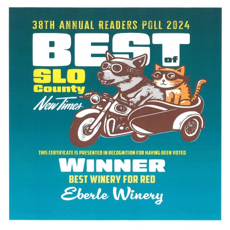 38th Annual Readers Poll 2024 | Best of Red Wine Winner Photo